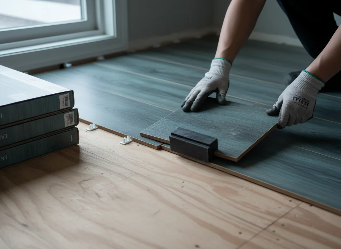 Luxury Vinyl Plank Installation company in Knox, ND